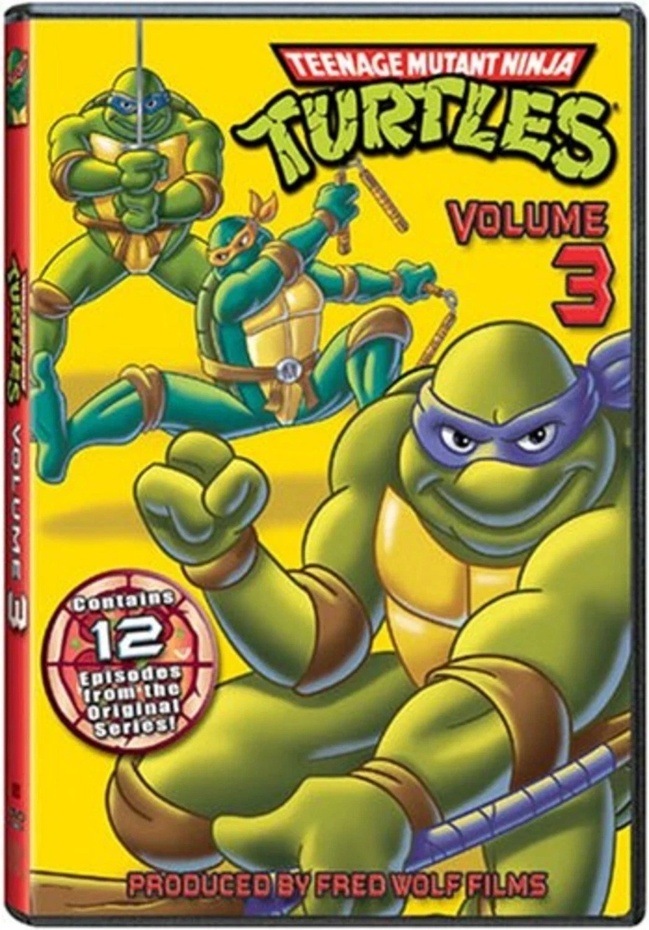 Teenage Mutant Ninja Turtles:The Original Series V3 (DVD, 2005) by Lionsgate